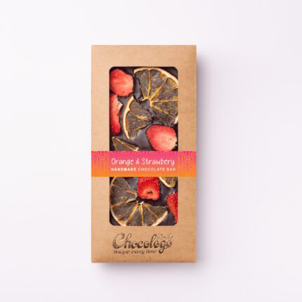 Orange & Strawbery Chocoloate Bar