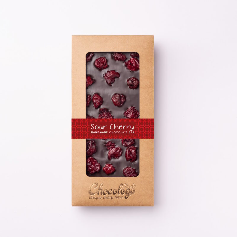 Home Sour Cherry Chocolate Bar 1